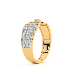 Seff Round Diamond Engagement Ring